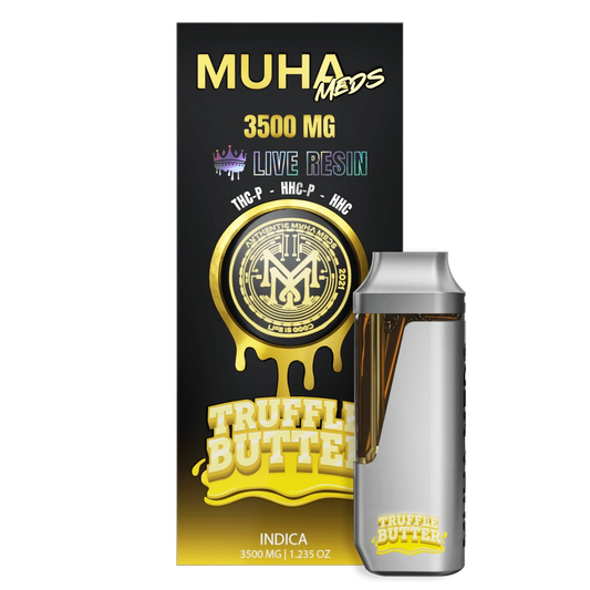 MUHA MEDS | THC-P/HHC-P/HHC | Live Resin Disposable Vape - 3.5 G