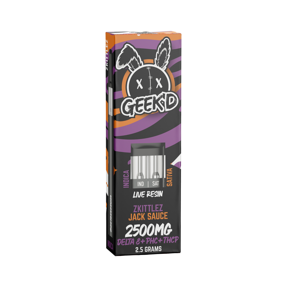 GEEK'D | Full-Spec 2.5 G Disposable Vape