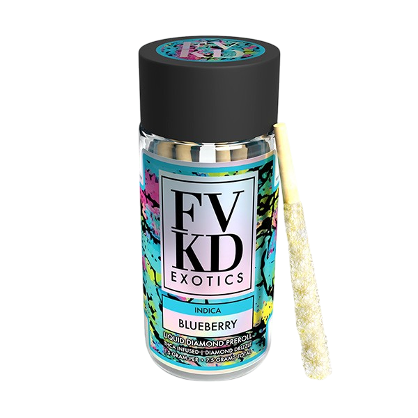 FVKD | Exotics Liquid Diamond Pre Rolls 5ct | 7.5g