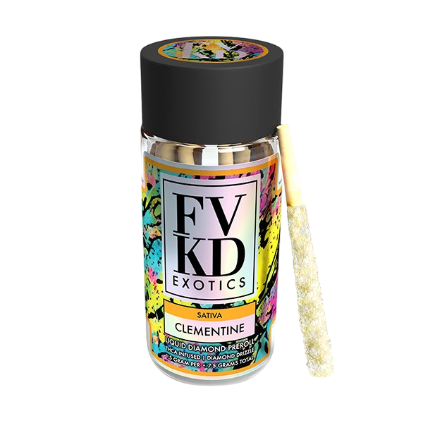 FVKD | Exotics Liquid Diamond Pre Rolls 5ct | 7.5g