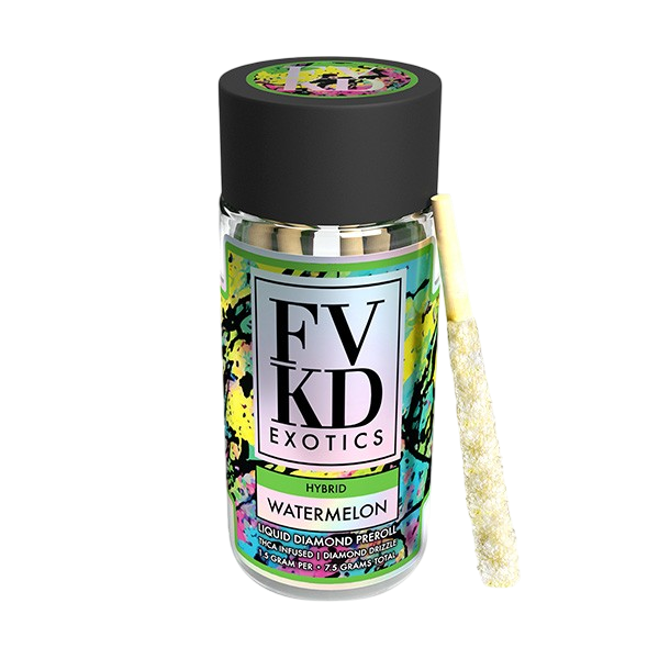 FVKD | Exotics Liquid Diamond Pre Rolls 5ct | 7.5g