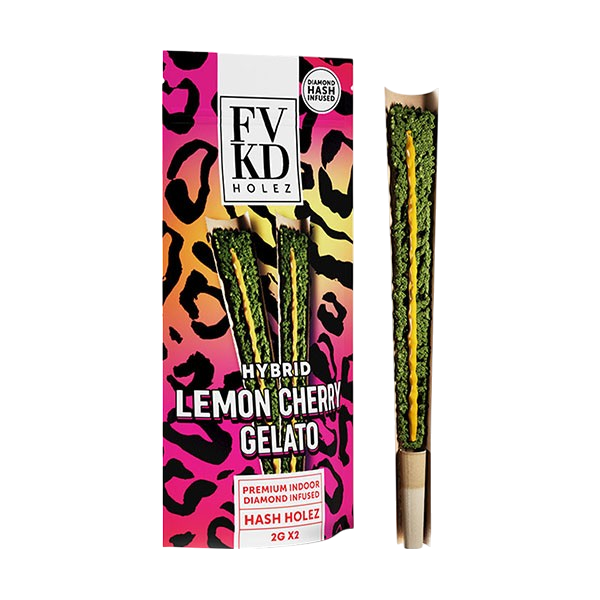 FVKD | Diamond Hash Infused THCA Hash Holez Pre-Rolls | (2ct) 4g