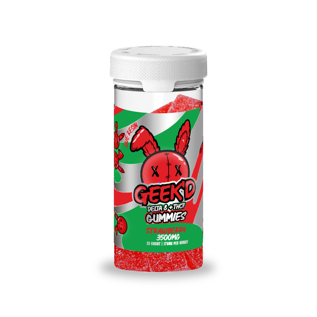 Geek'd Extracts | D8/THC-P Gummies : 3500mg