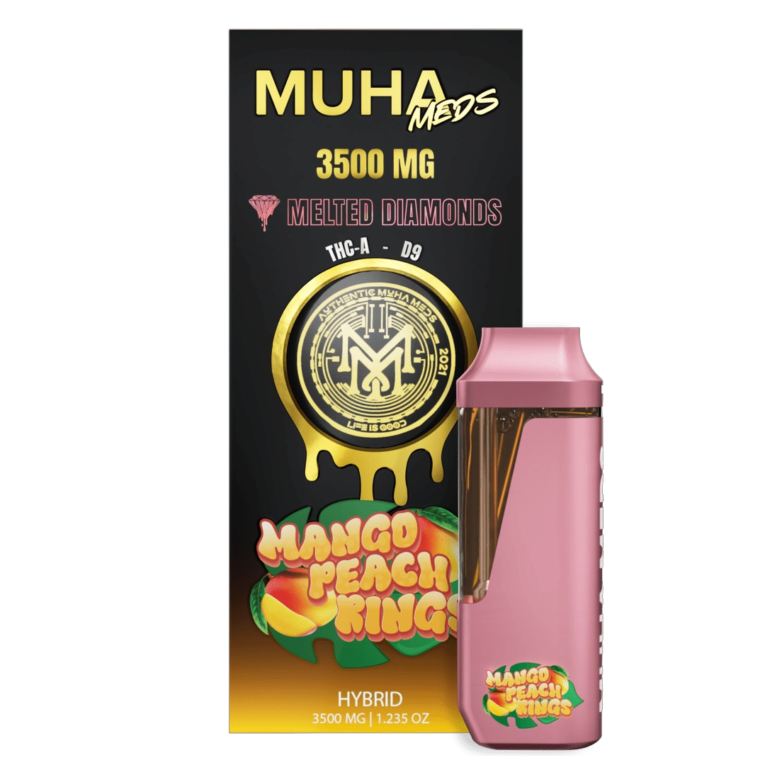 MUHA MEDS | THC-A/D9 | Melted Diamonds Disposable Vape - 3.5 G