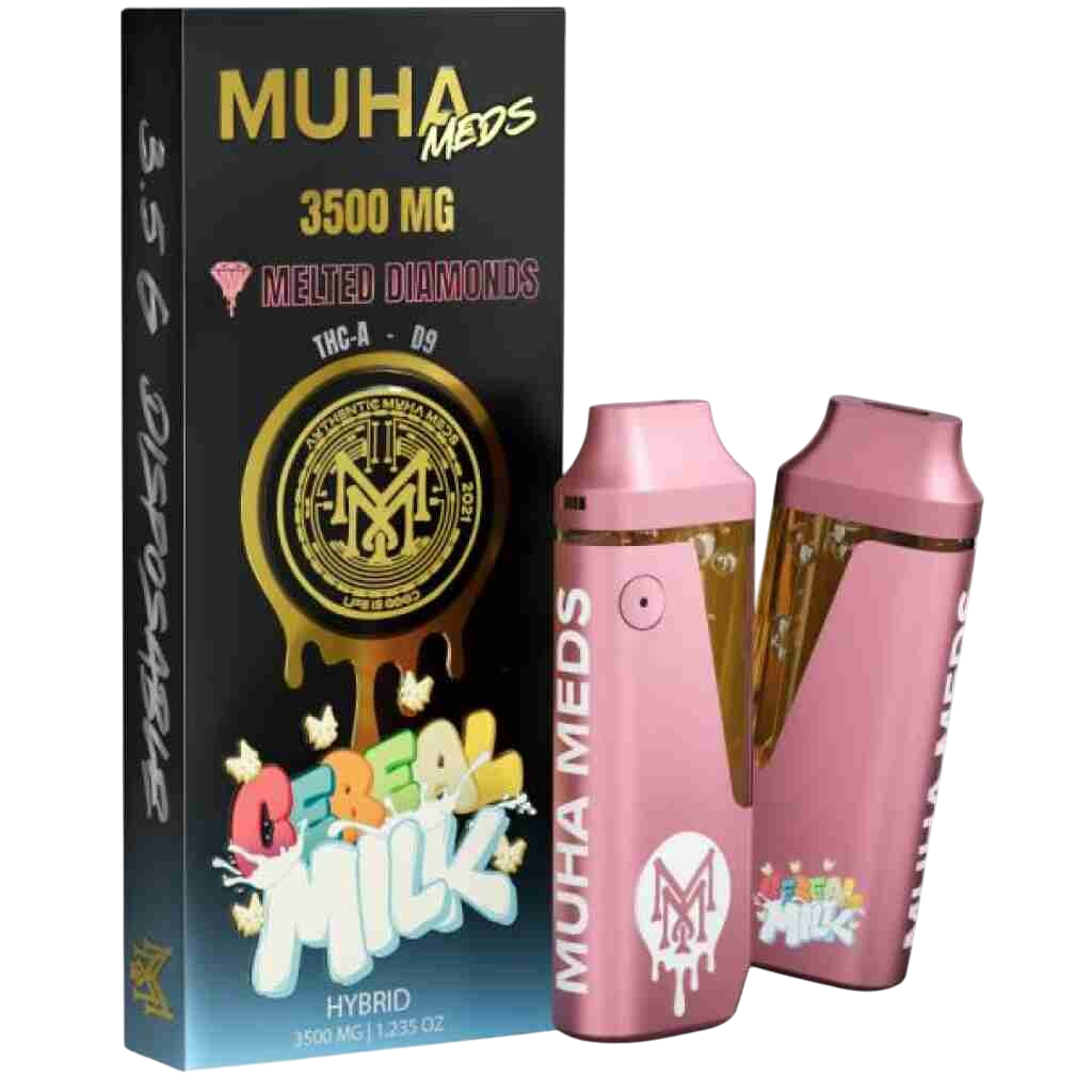 MUHA MEDS | THC-A/D9 | Melted Diamonds Disposable Vape - 3.5 G