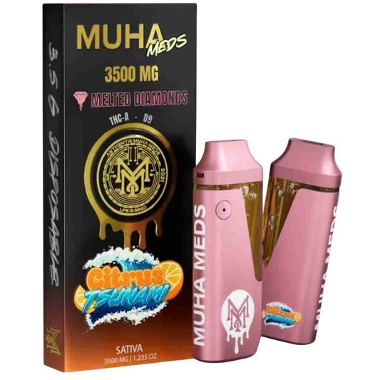 MUHA MEDS | THC-A/D9 | Melted Diamonds Disposable Vape - 3.5 G
