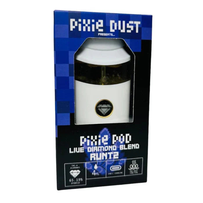 Pixie Dust Pixie Pod - THC-A Live Diamond Blend Disposable 4g