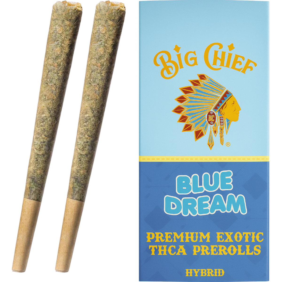 Big Chief |Premium Exotic THC-A Pre-Rolls: (2ct) 3g