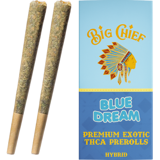 Big Chief |Premium Exotic THC-A Pre-Rolls: (2ct) 3g