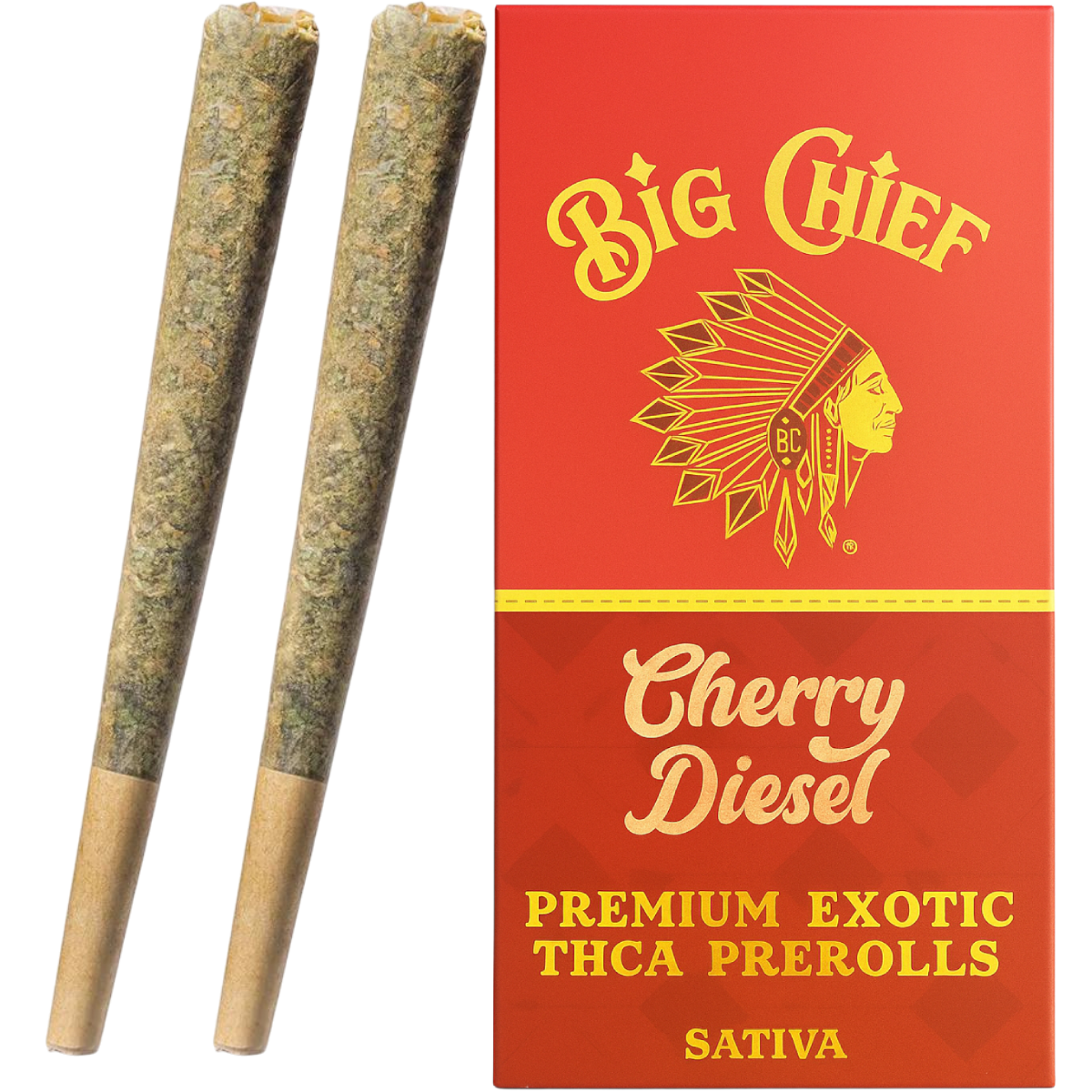 Big Chief |Premium Exotic THC-A Pre-Rolls: (2ct) 3g