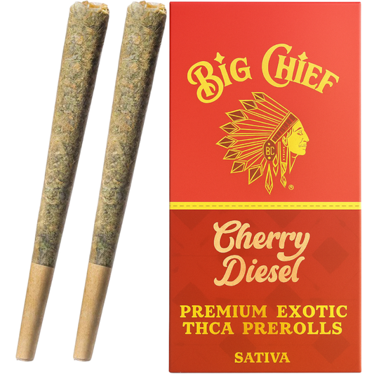 Big Chief |Premium Exotic THC-A Pre-Rolls: (2ct) 3g