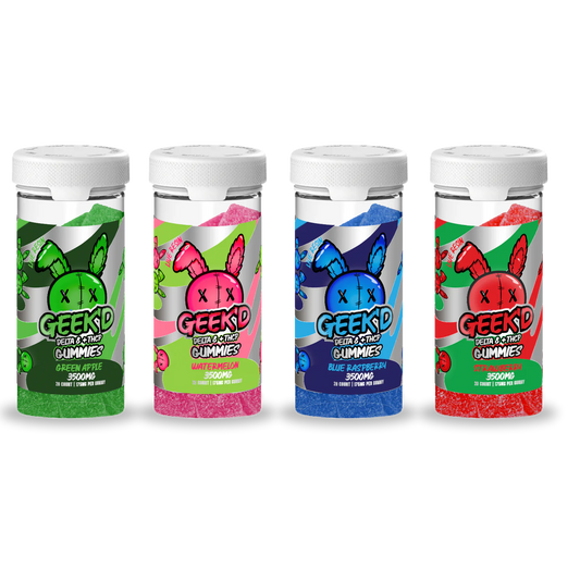Geek'd Extracts | D8/THC-P Gummies : 3500mg