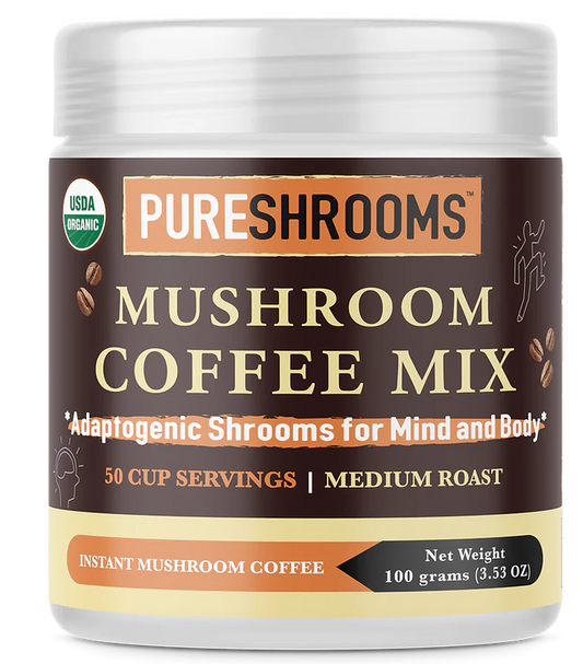 PureShrooms | Mushroom Coffee Mix