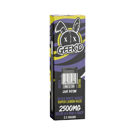 GEEK'D | Full-Spec 2.5 G Disposable Vape