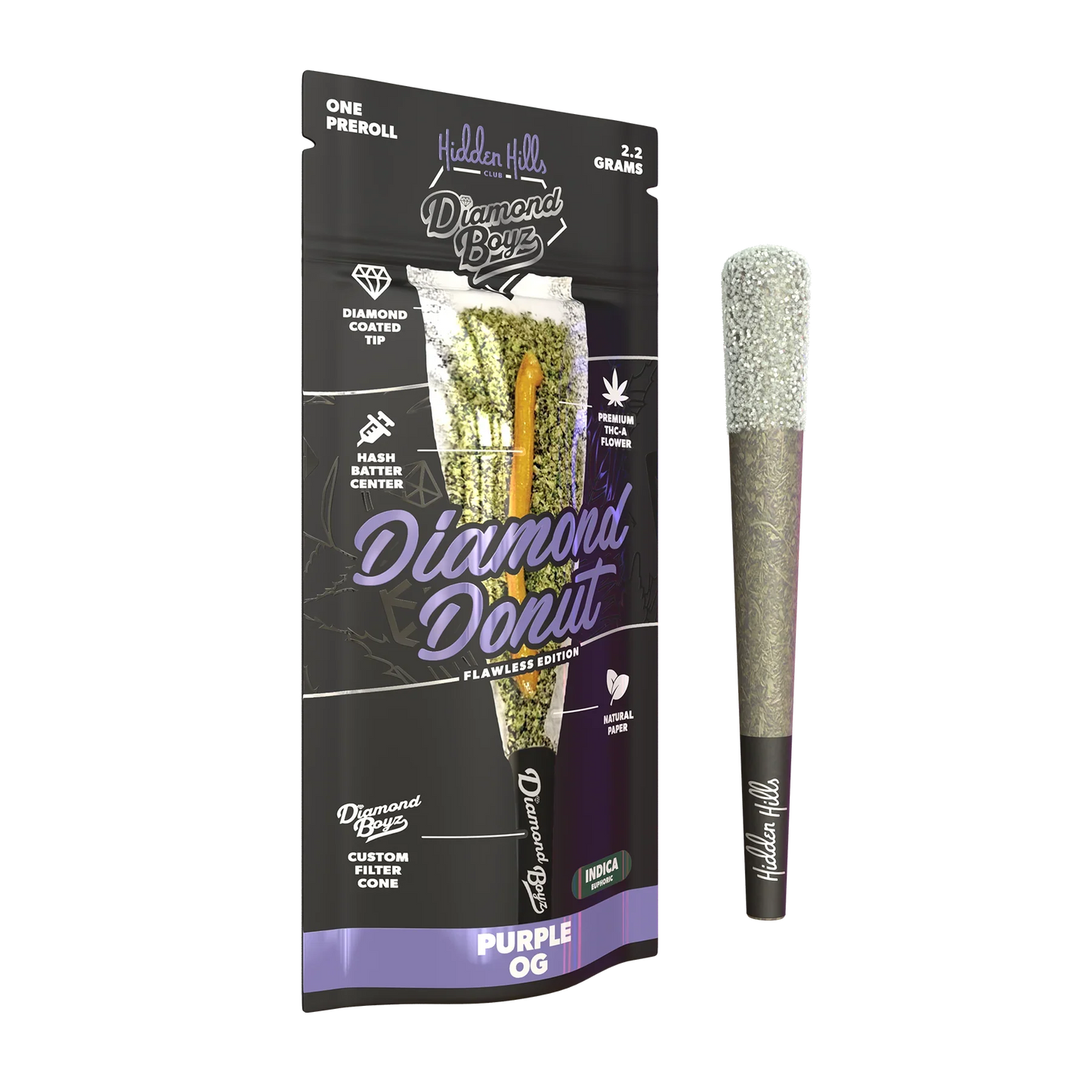 Hidden Hills | 2.2G Diamond Donut Pre Roll