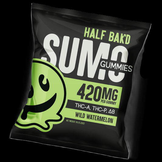 Half Bak'd Sumo Gummies: 420 Each [2ct]